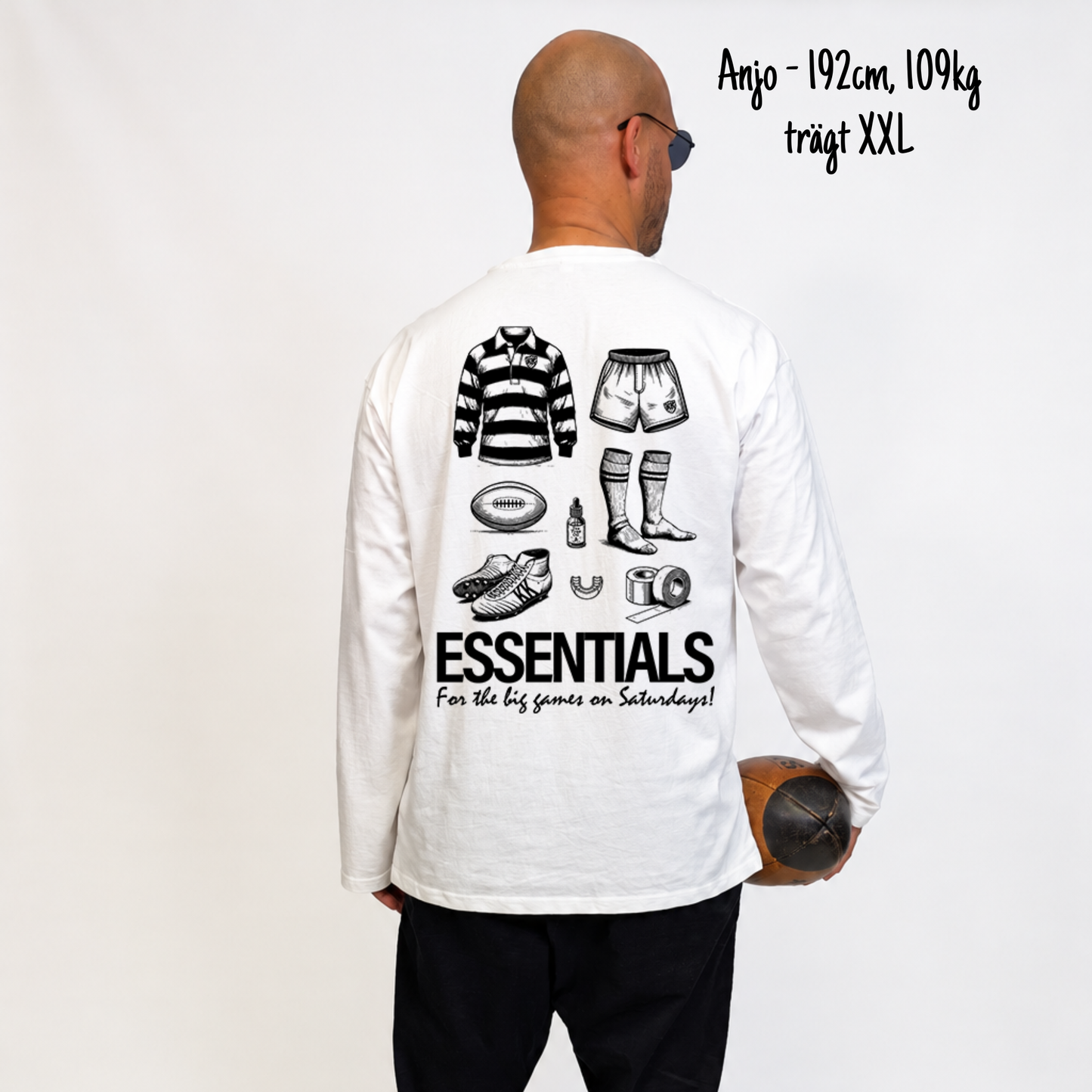 The Essentials Longsleeve | White