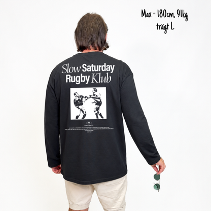 The Slow Saturday Rugby Klub Longsleeve | Black