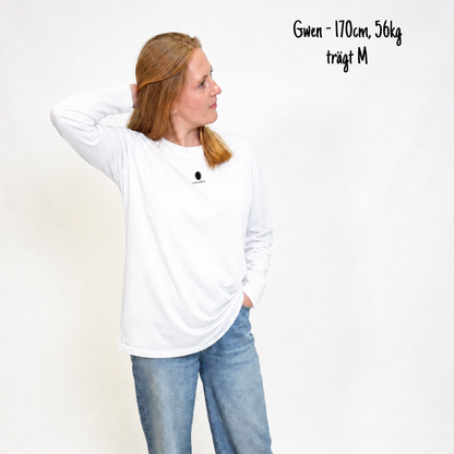 The Slow Saturday Rugby Klub Longsleeve | White