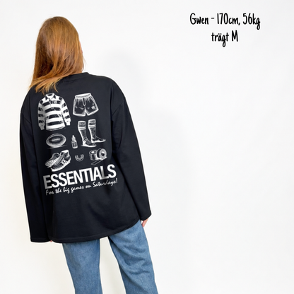 The Essentials Longsleeve | Black