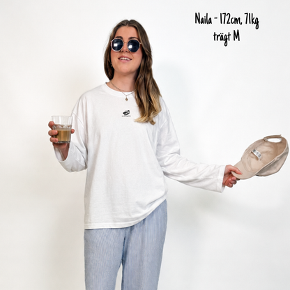 The Essentials Longsleeve | White