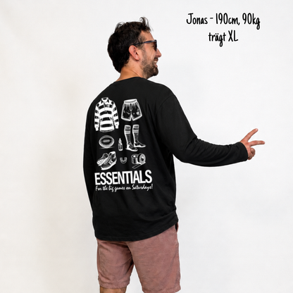 The Essentials Longsleeve | Black