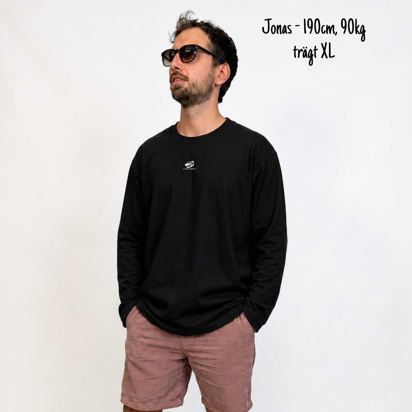 The Essentials Longsleeve | Black